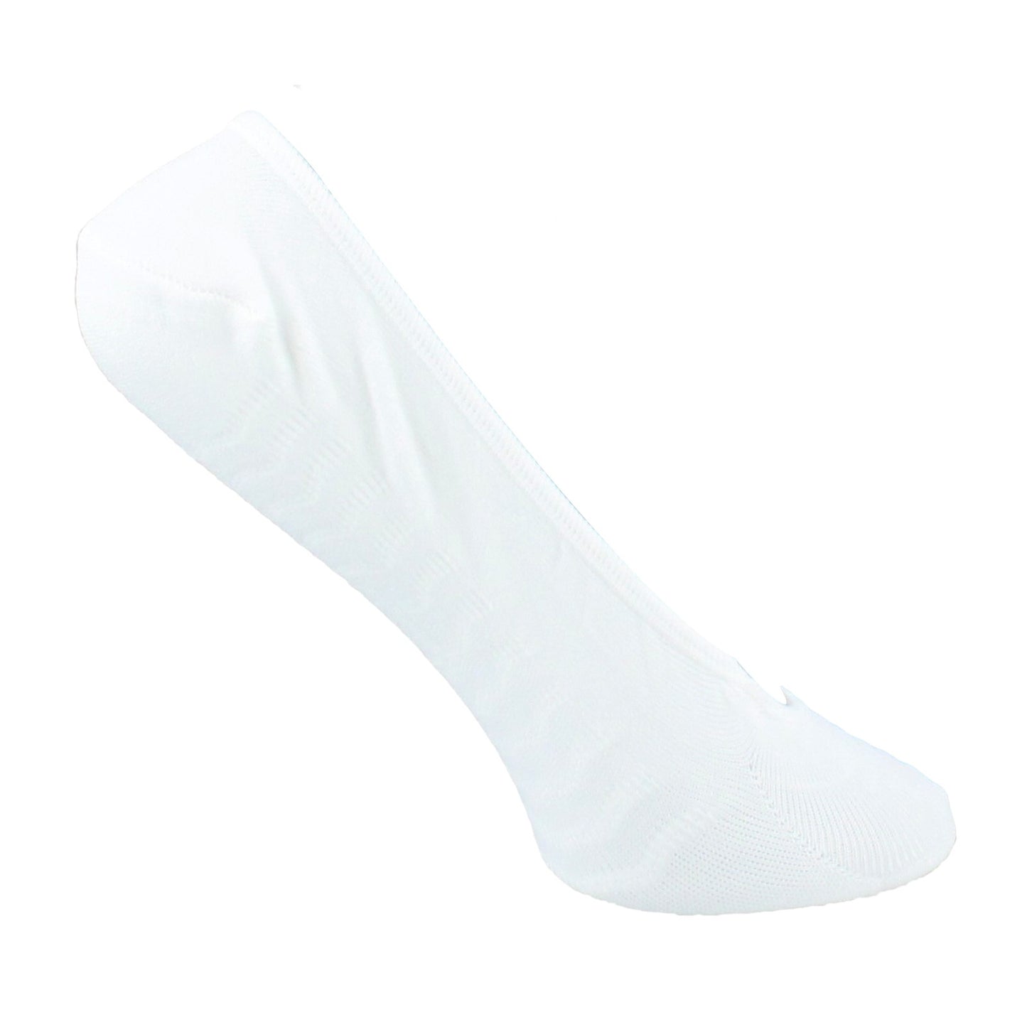 Peltz Shoes  Women's Sperry Micro Liner Socks - 3 Pack White WS14B058-WHITE