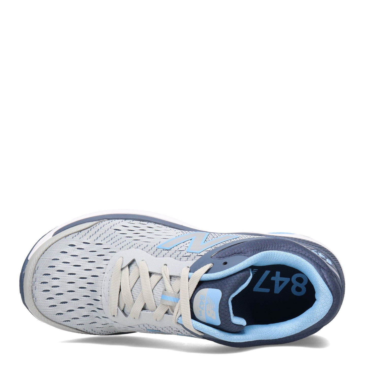 Peltz Shoes  Women's New Balance 847v4 Walking Shoe ALUMINIUM WW847LG4