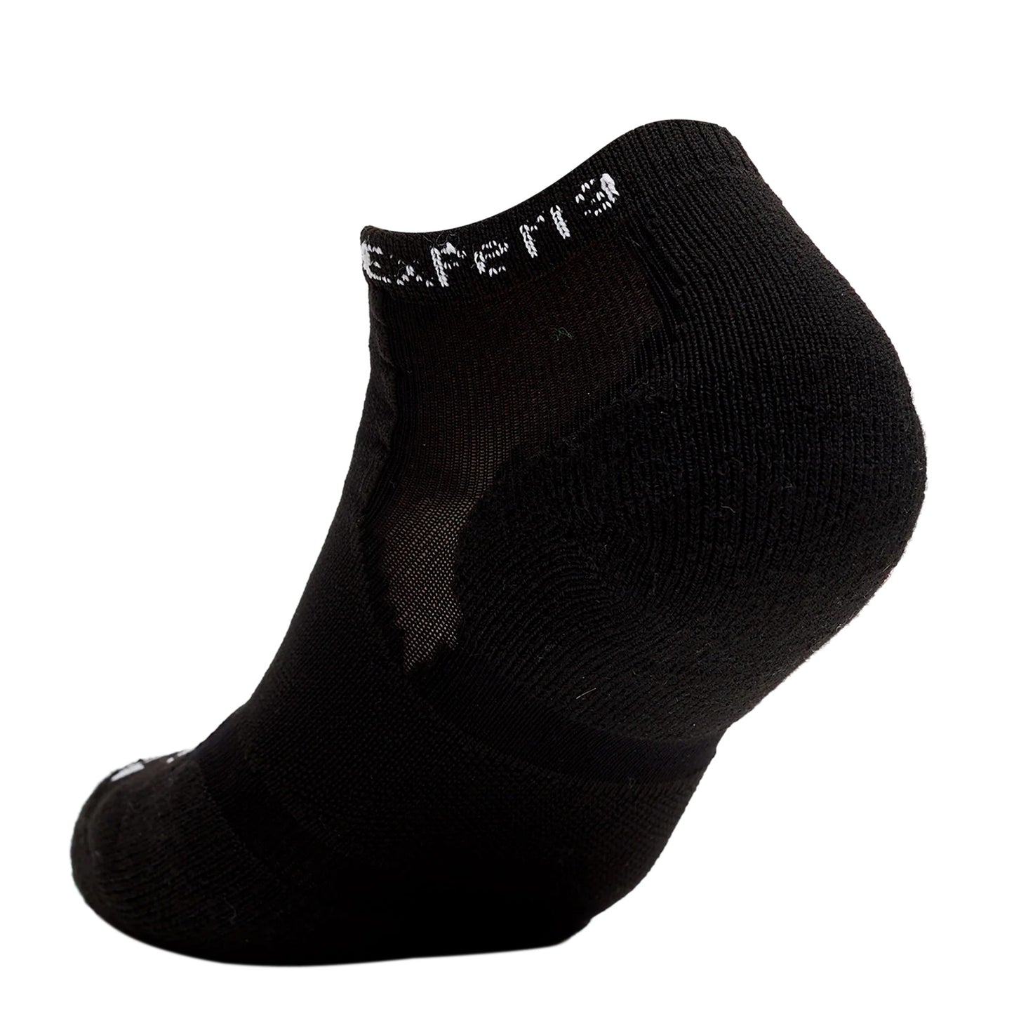 Peltz Shoes  Men's Thorlosocks Experia Micro Mini Socks - XL Black on Black XCCU-14 066