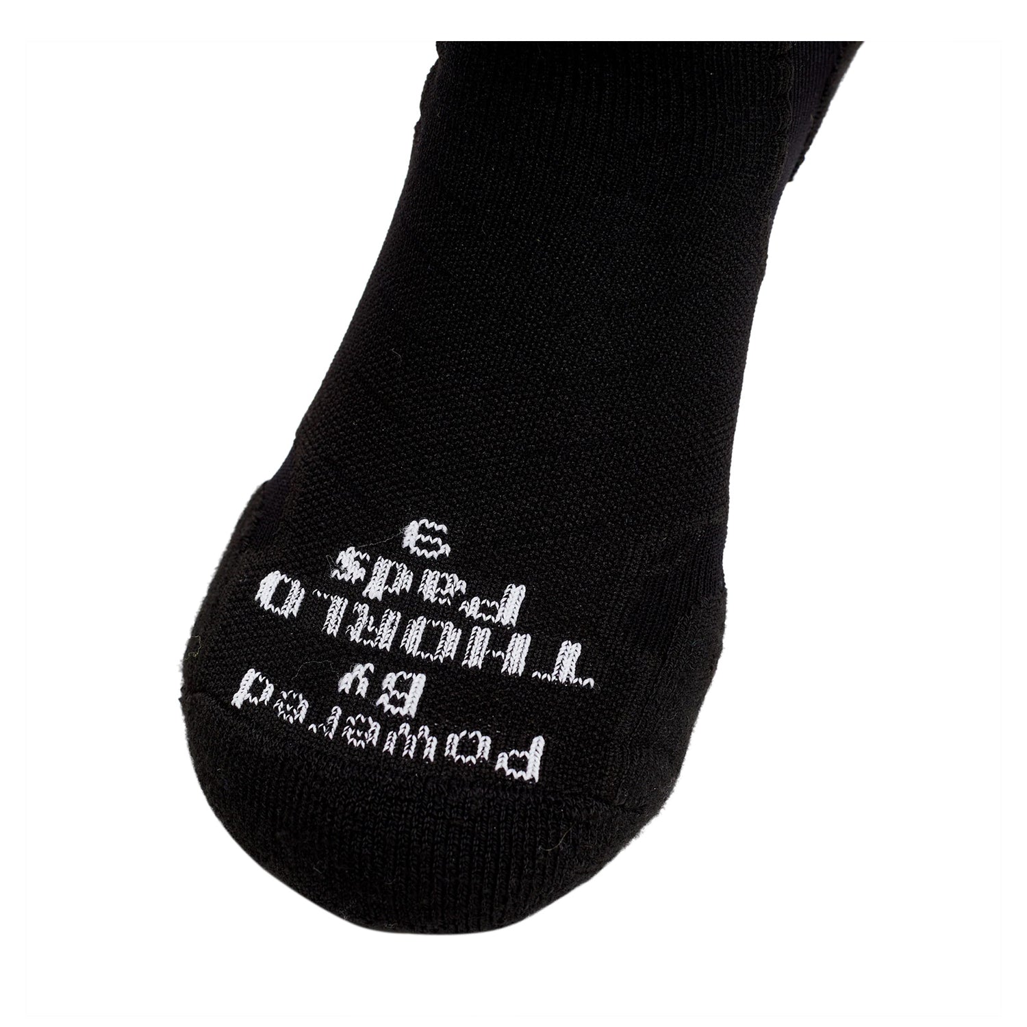 Peltz Shoes  Men's Thorlosocks Experia Micro Mini Socks - XL Black on Black XCCU-14 066