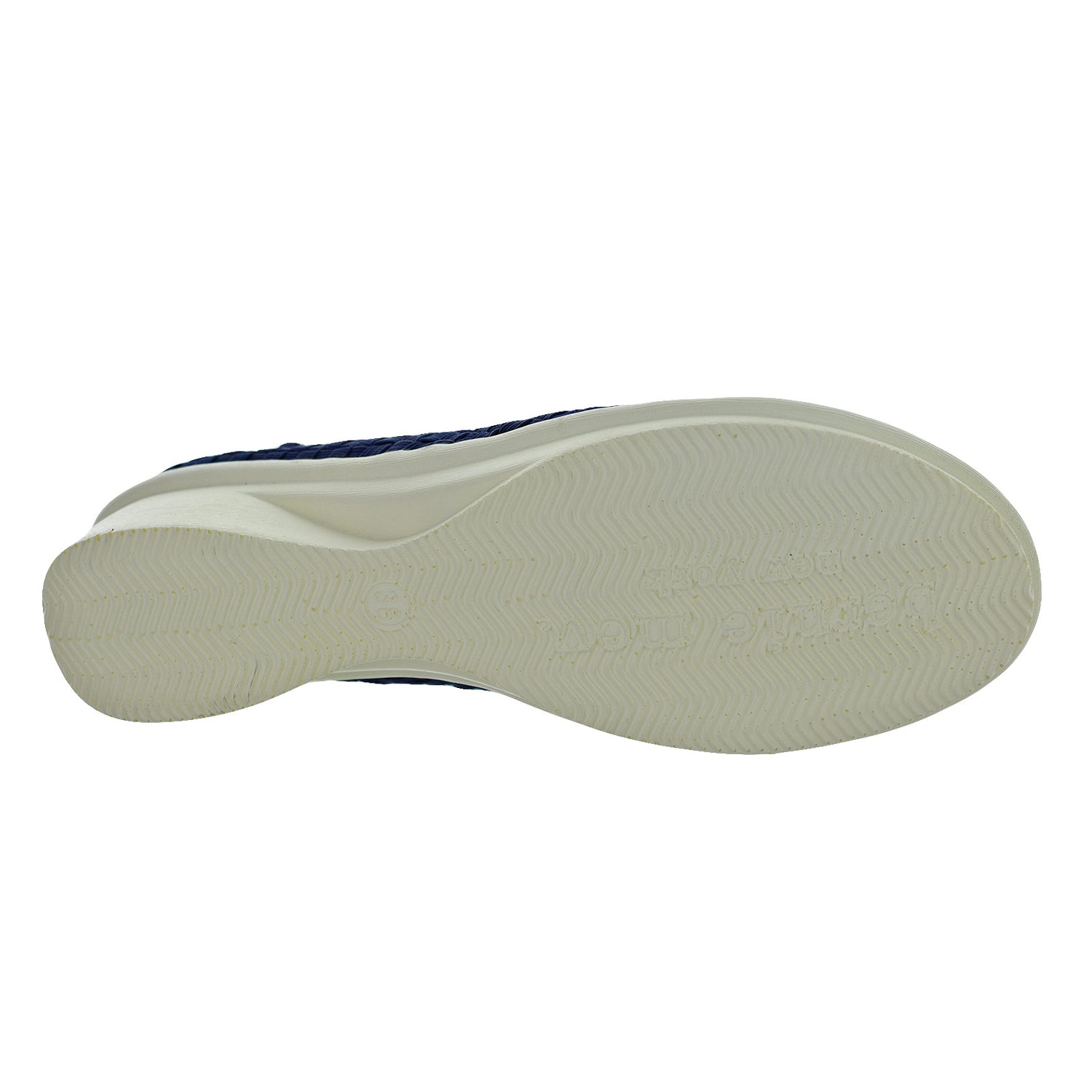 Peltz Shoes  Women's Bernie Mev Yael Fly Slip-On NAVY YAEL FLY NAV