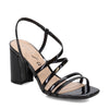 Peltz Shoes  Women's Unisa Yestie 2 Sandal BLACK YESTIE-BLACK
