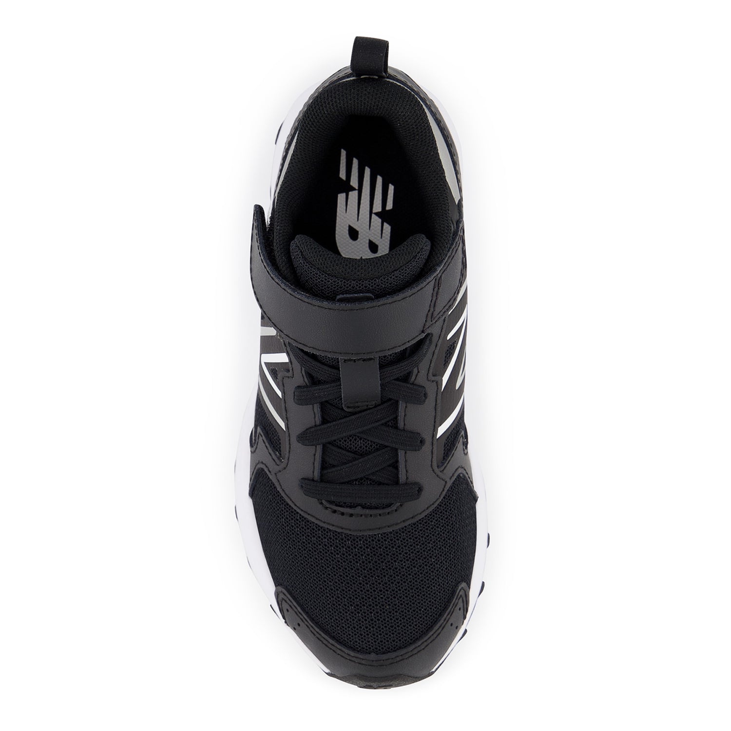 Peltz Shoes  Boy's New Balance Fresh Foam 650 - Trail Running Shoe- Little Kid & Big Kid Black Silver YT650BK1
