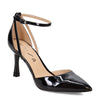Peltz Shoes  Women's Unisa Yveta Pump BLACK PATENT YVETA-001