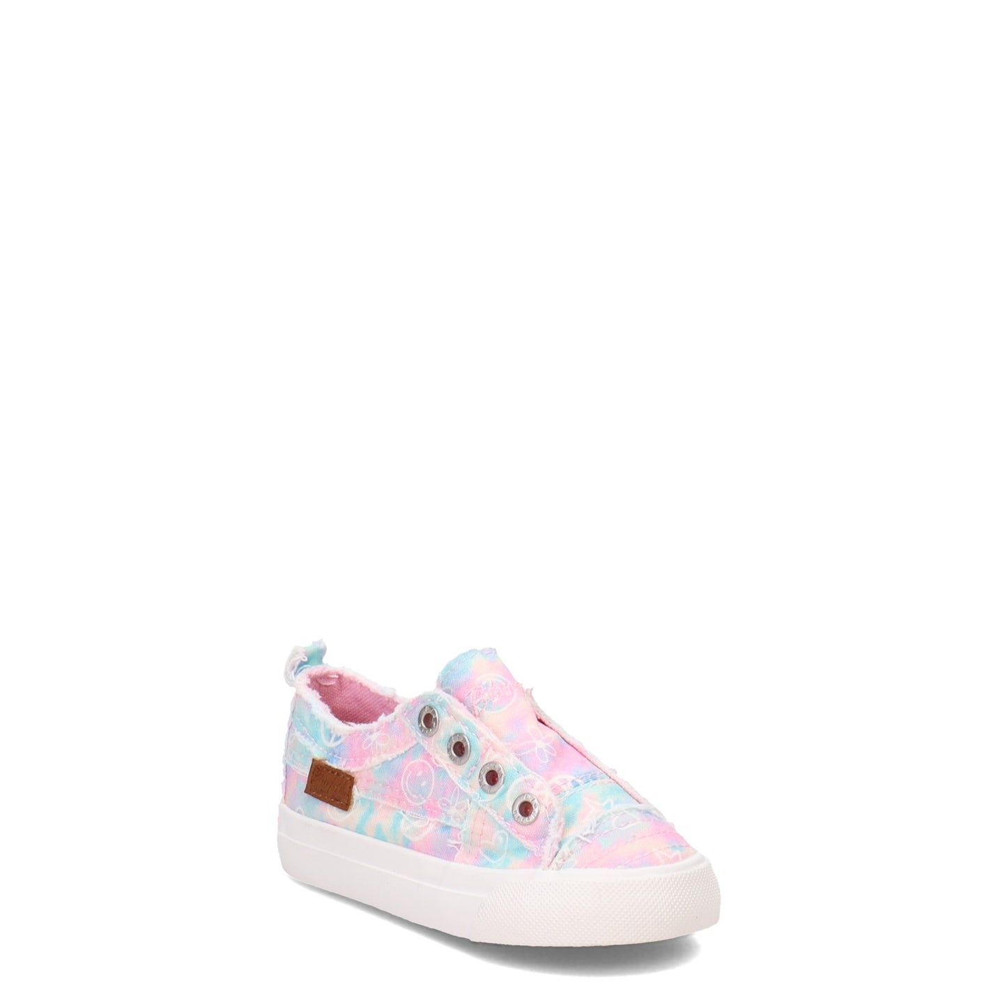 Peltz Shoes  Girl's Blowfish Malibu Play Sneaker - Toddler & Little Kid TIE DYE STAMP ZS-0061T MUTDS