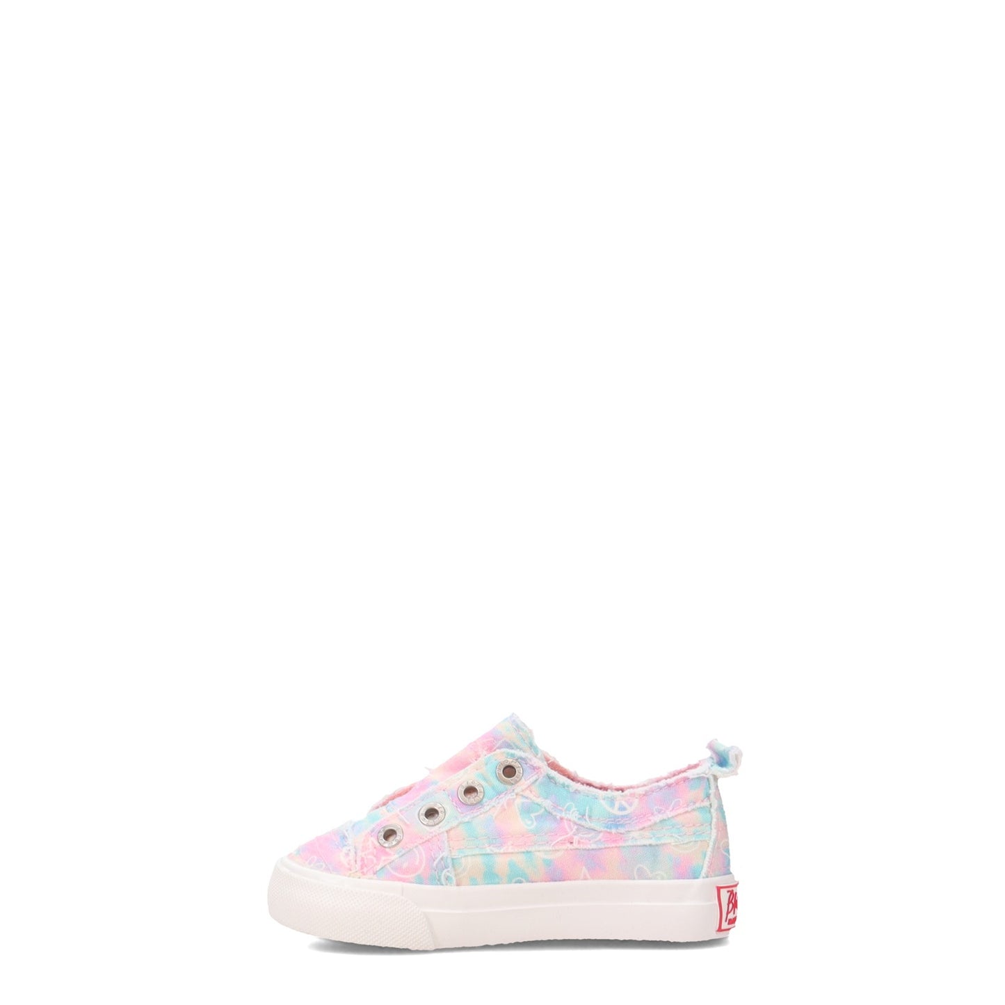 Peltz Shoes  Girl's Blowfish Malibu Play Sneaker - Toddler & Little Kid TIE DYE STAMP ZS-0061T MUTDS