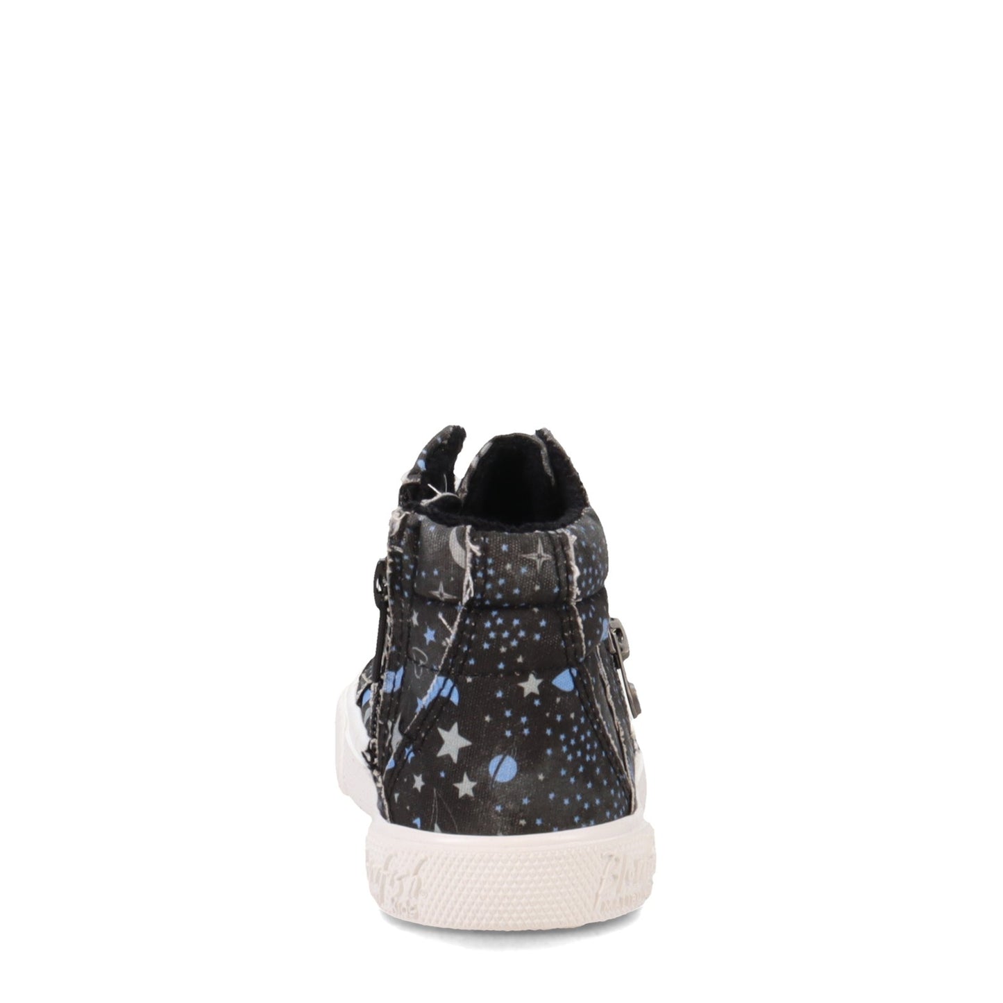 Peltz Shoes  Girl's Blowfish Fruitcake Mid Top Sneaker - Little Kid & Big Kid BLACK COSMIC LOVE ZS-0534K BLCLC
