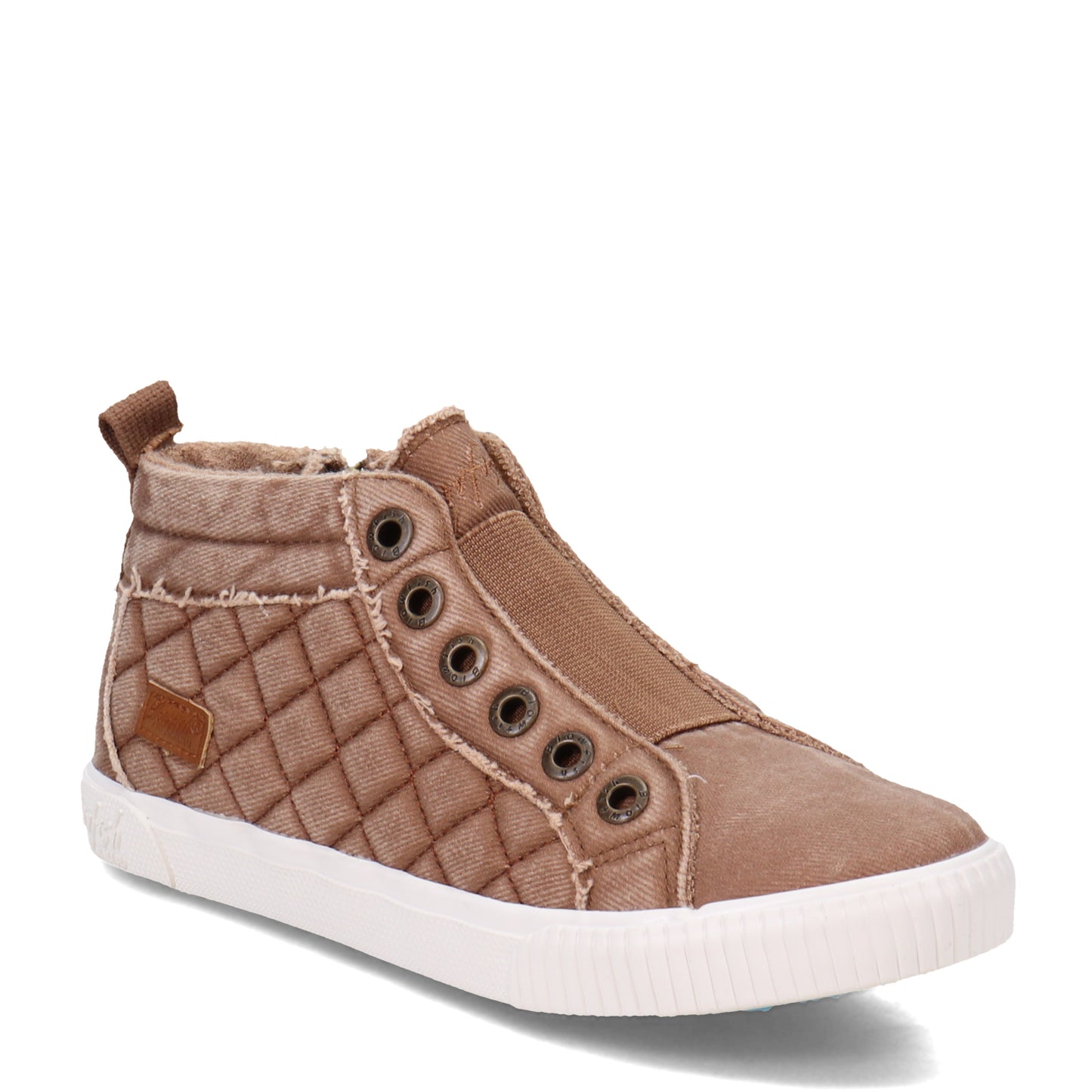 Peltz Shoes  Women's Blowfish Malibu Frazz Mid Top Sneaker TEA ZS-1031-824