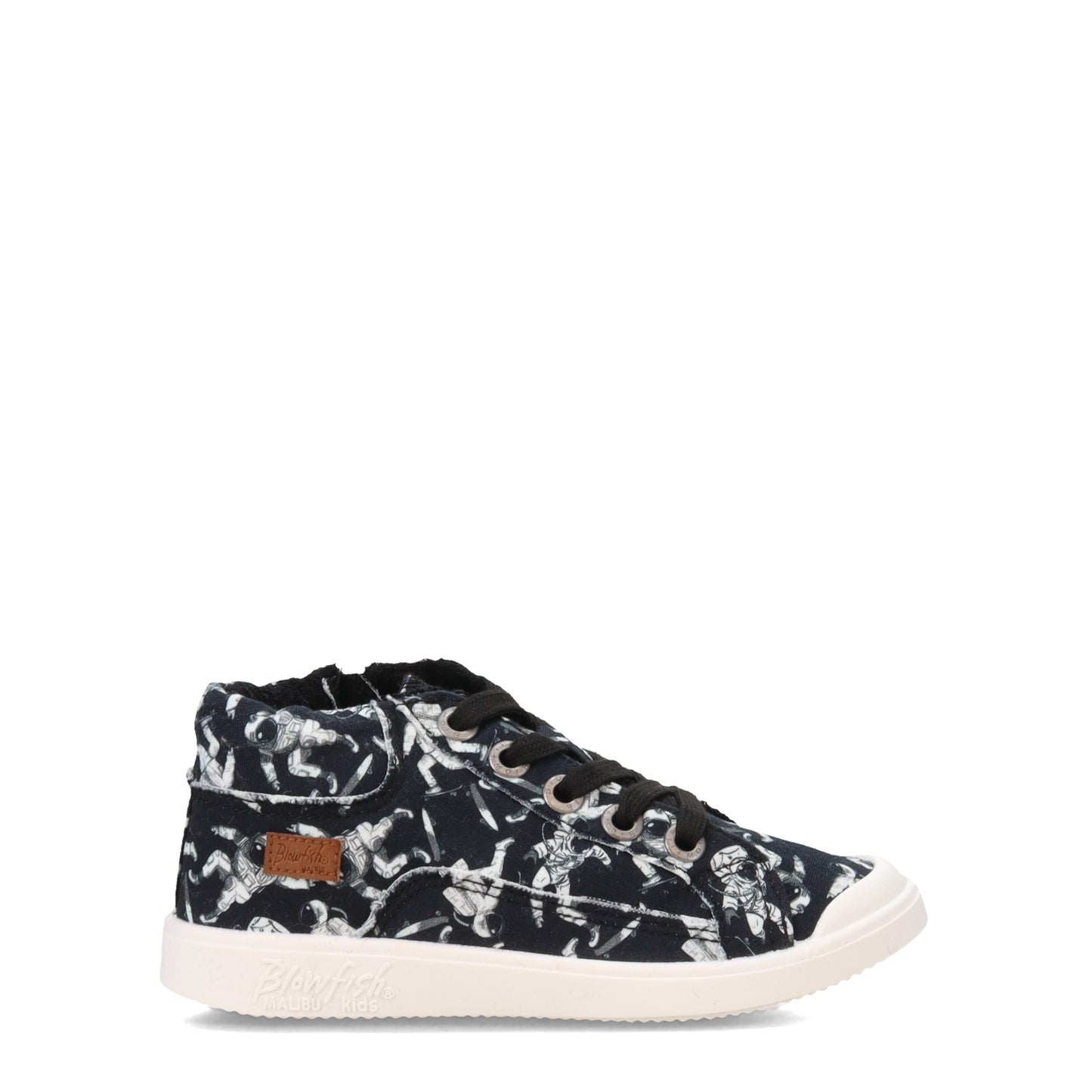 Peltz Shoes  Boy's Blowfish Malibu Vepper Sneaker - Little Kid & Big Kid BLACK SPACE ZS-1248KB