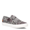 Peltz Shoes  Women's Blowfish Malibu Marley Slip-On GREY ANIMAL PRINT ZS-0071-741
