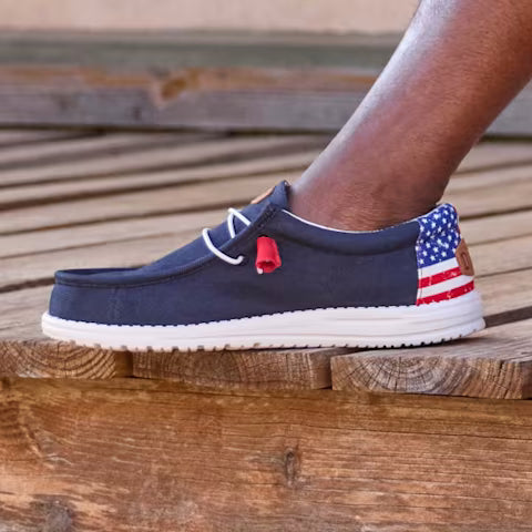 Men's Hey Dude, Wally Americana Slip-On