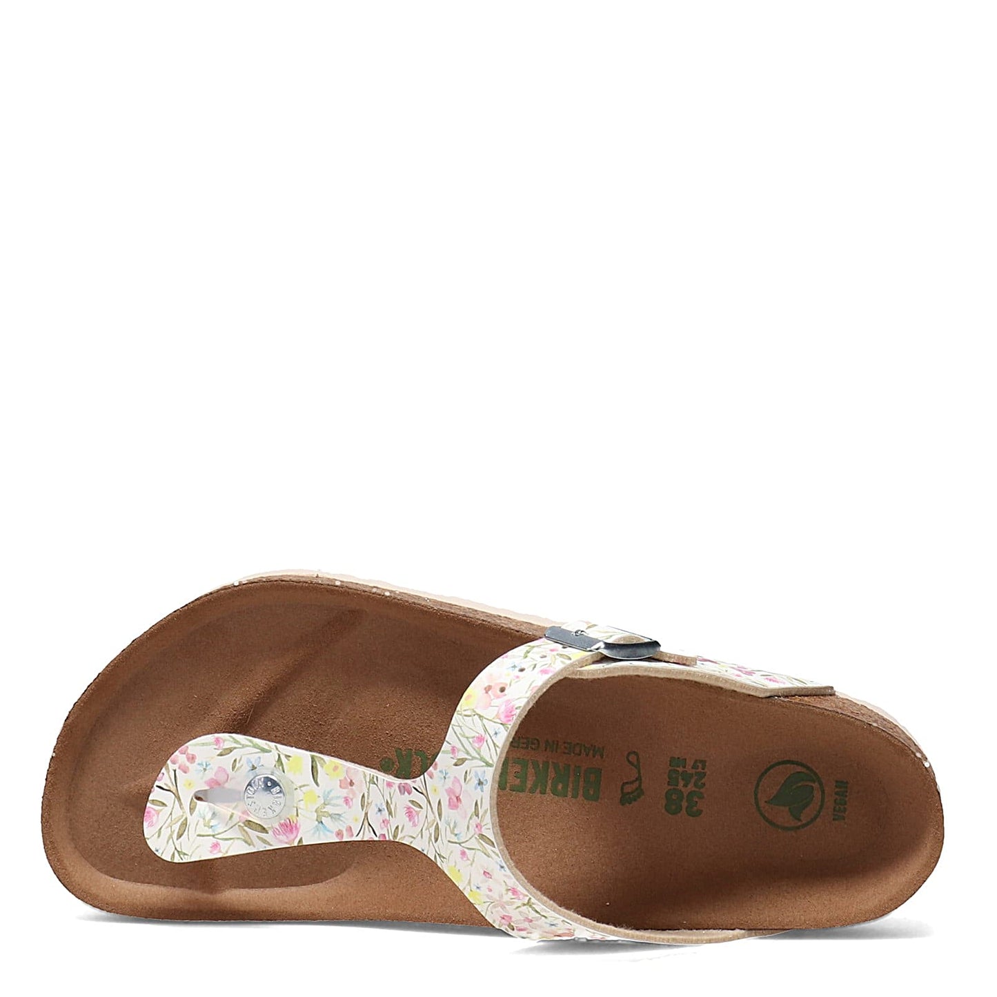 Peltz Shoes  Women's Birkenstock Gizeh Birko-Flor Sandal - Regular Width