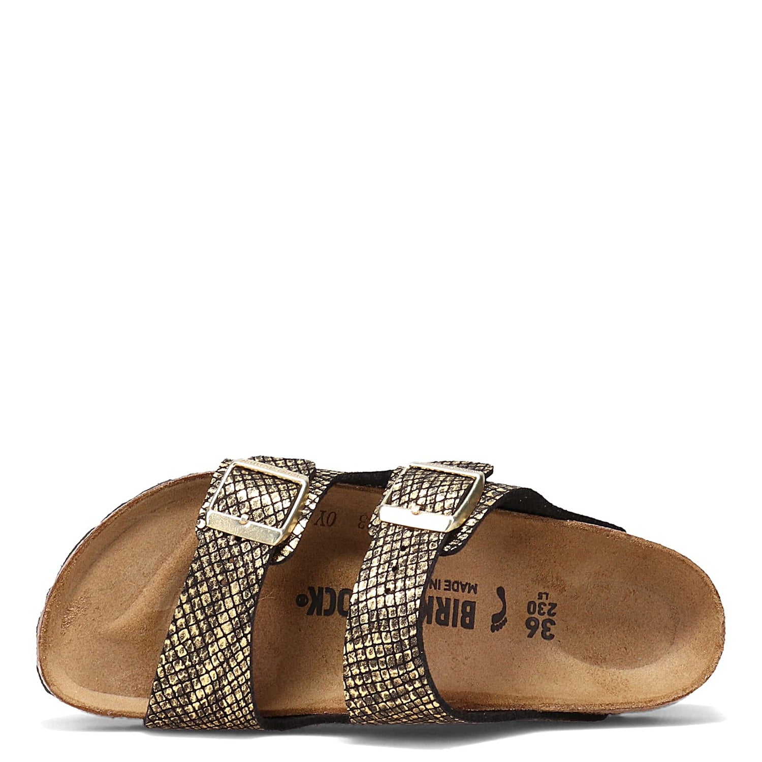 Peltz Shoes  Women's Birkenstock Arizona Soft Footbed Sandal - Narrow Width