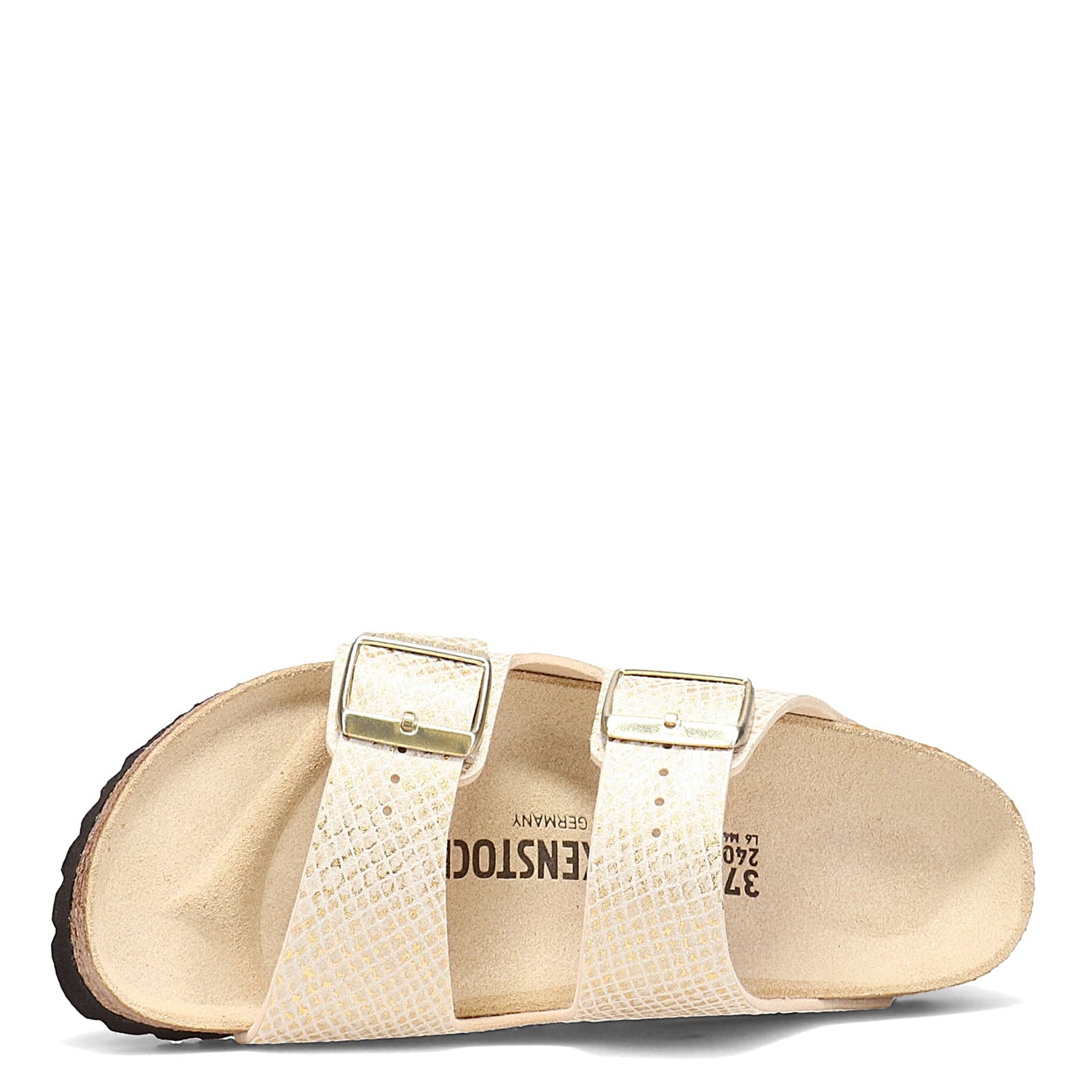 Peltz Shoes  Women's Birkenstock Arizona Slide Sandal - Narrow Width