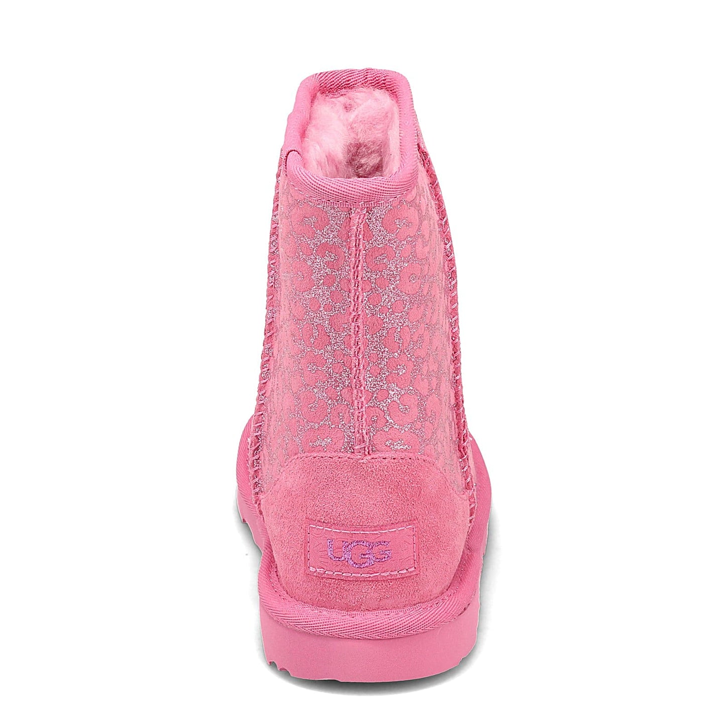 Peltz Shoes  Girl's Ugg Classic II Glitter Boot - Little Kid & Big Kid