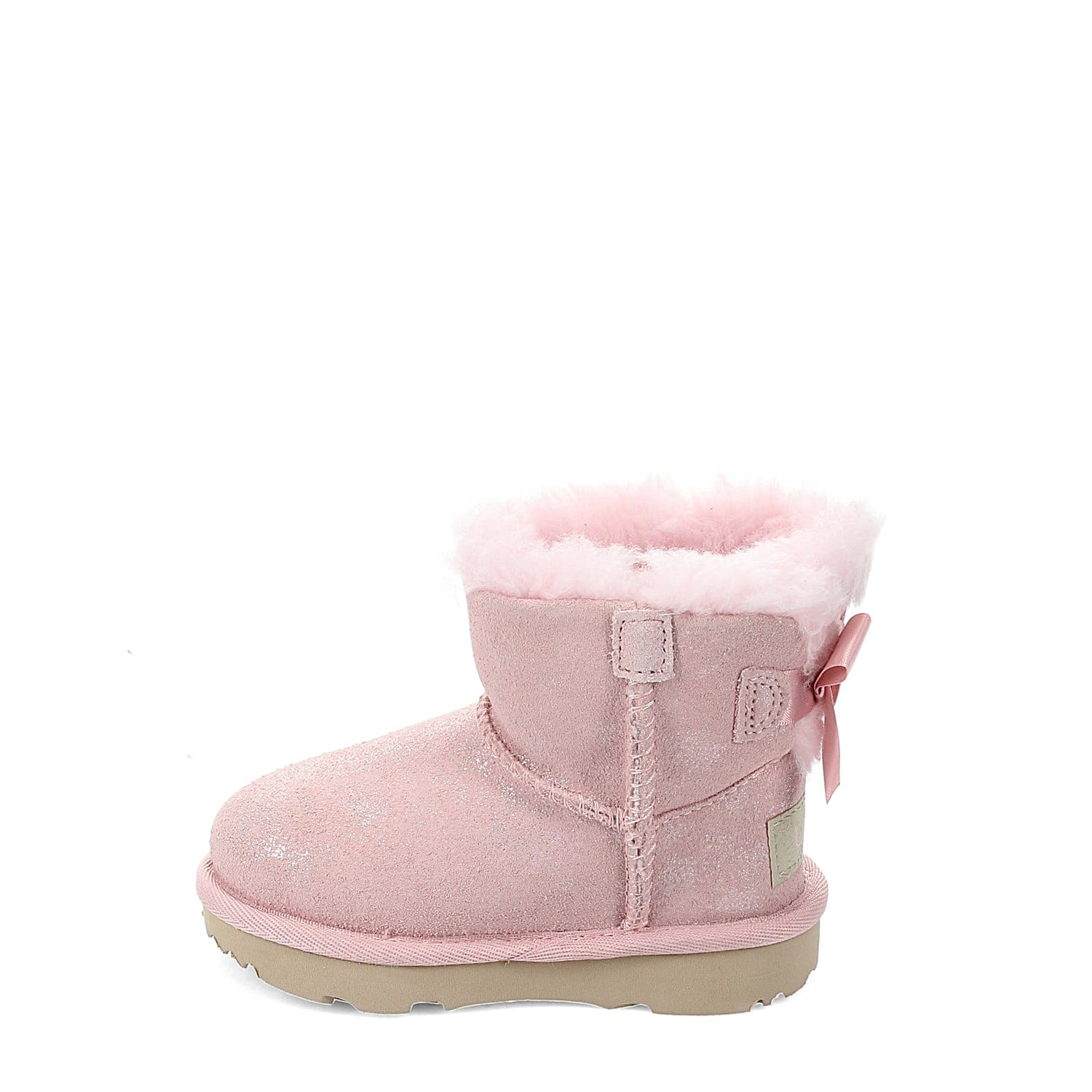 Peltz Shoes  Girl's Ugg Mini Bailey Bow II Boot - Toddler