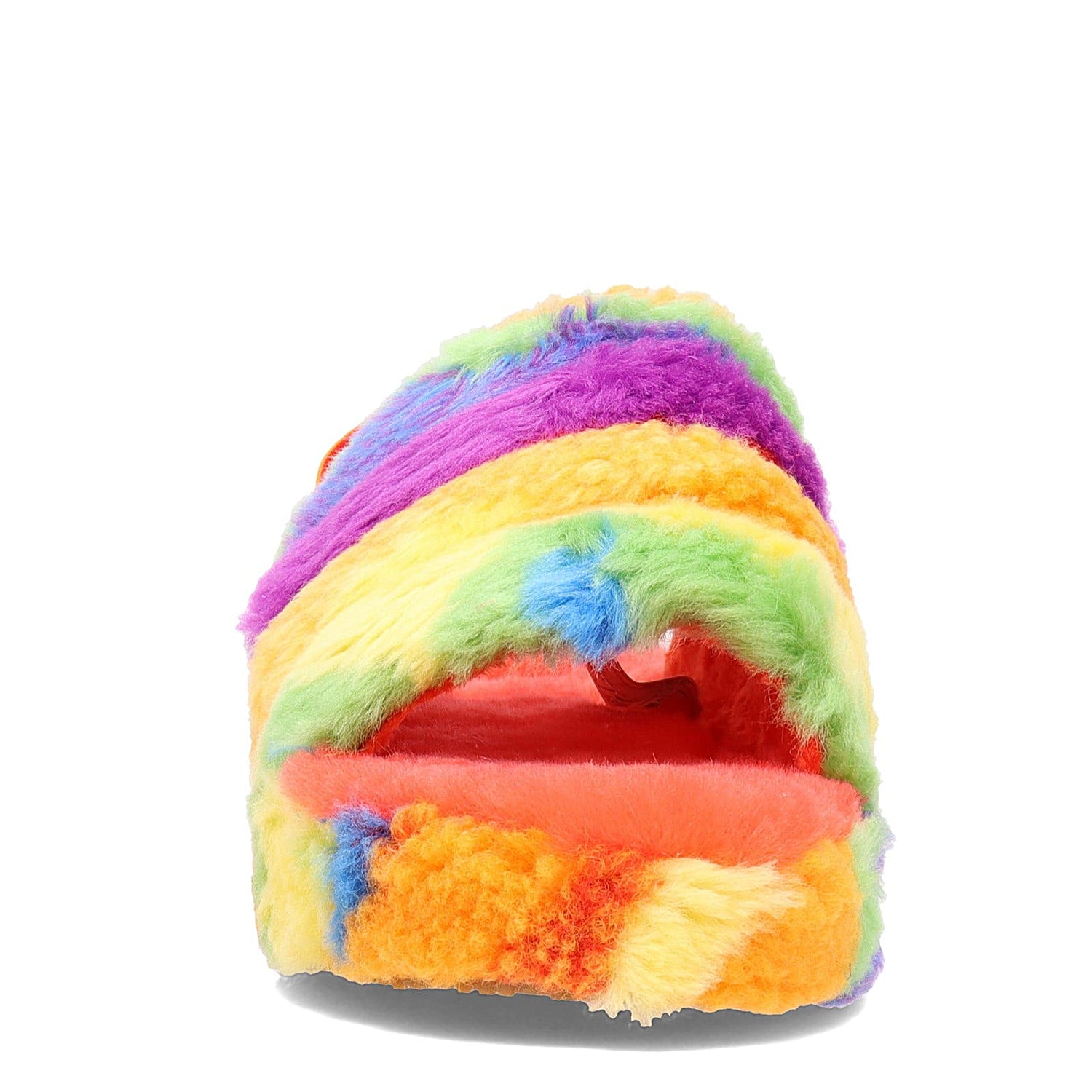 Peltz Shoes  Girl's Ugg Fluff Yeah Slide - Little Kid & Big Kid