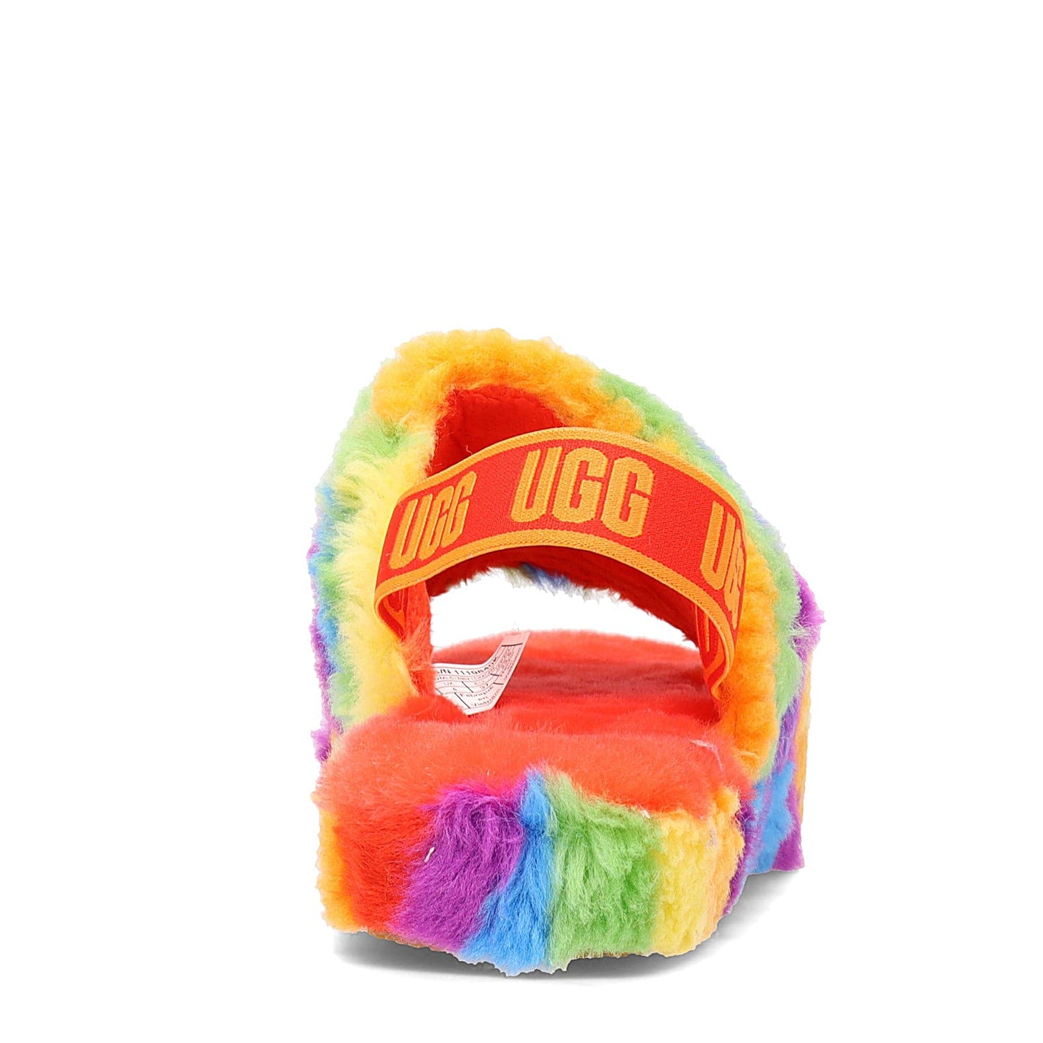 Peltz Shoes  Girl's Ugg Fluff Yeah Slide - Little Kid & Big Kid