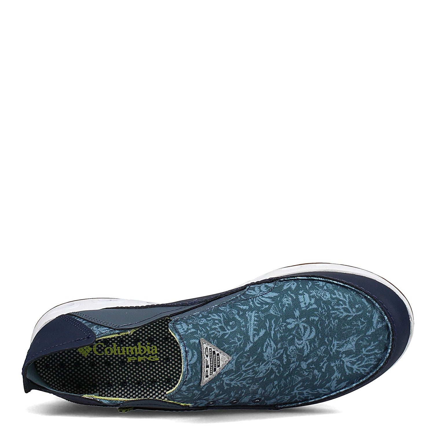 Peltz Shoes  Men's Columbia Bahama Vent PFG Slip-On Boat Shoe