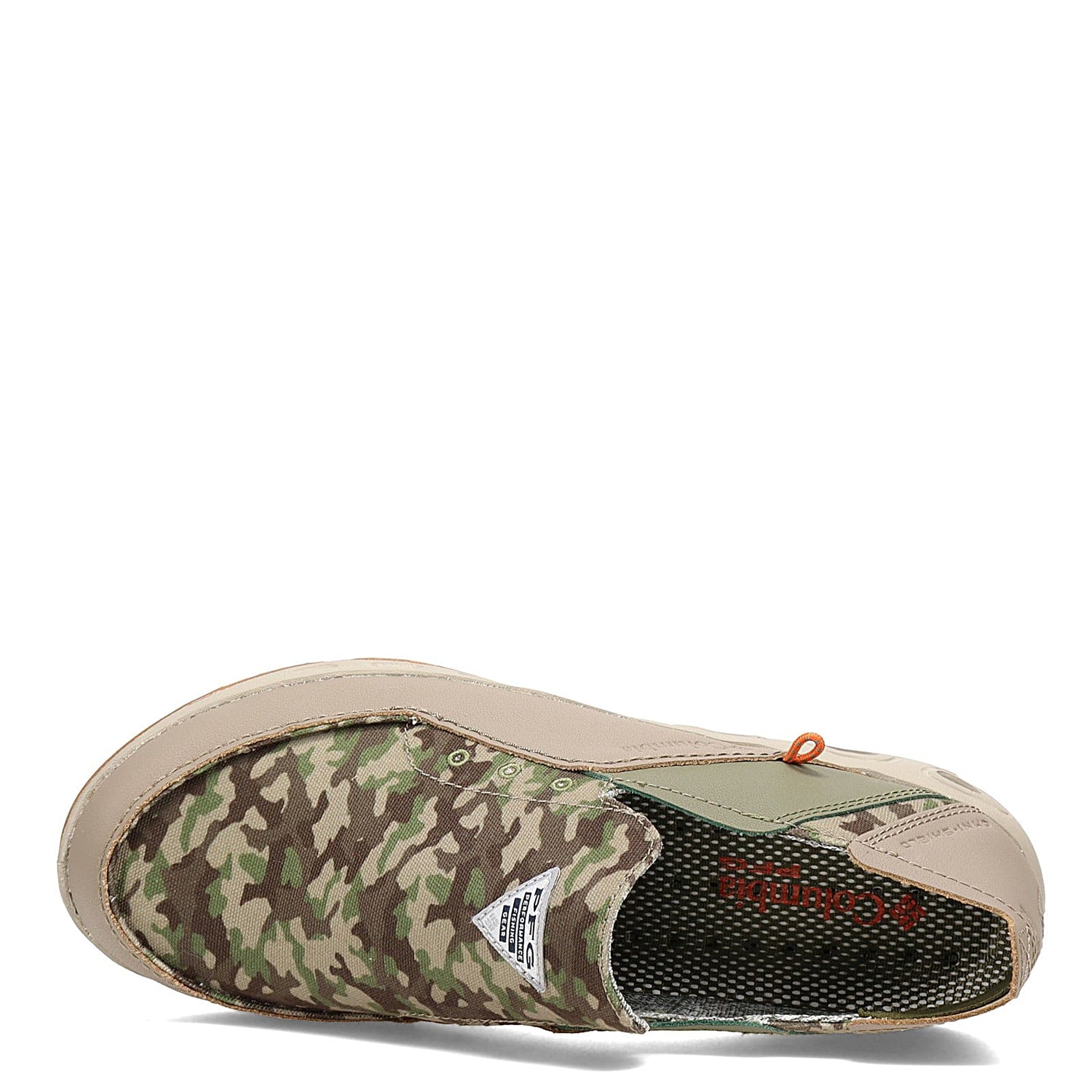 Peltz Shoes  Men's Columbia Bahama Vent PFG Slip on Boat Shoe - Wide Width