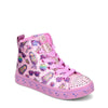 Peltz Shoes  Girl's Skechers S Lights: Twi-Lites - Mermaid Party Sneaker - Little Kid