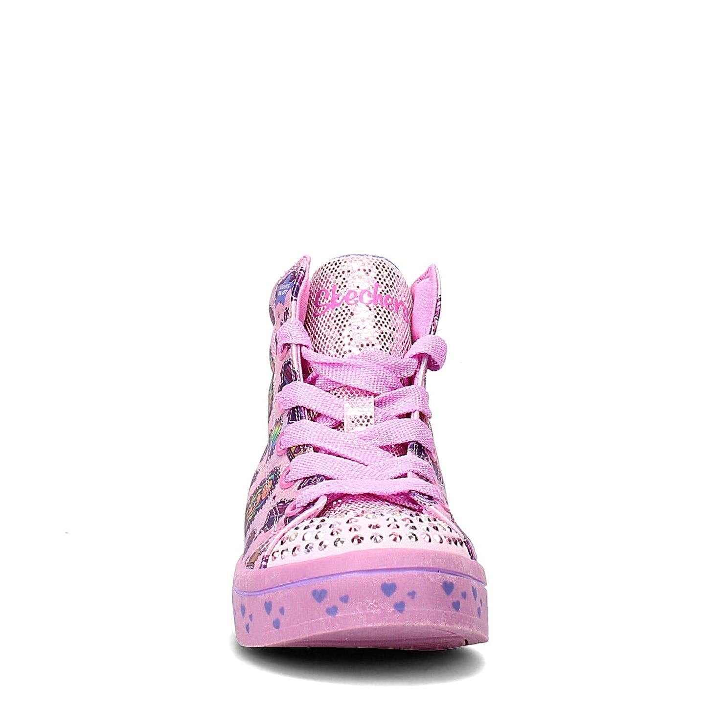 Peltz Shoes  Girl's Skechers S Lights: Twi-Lites - Mermaid Party Sneaker - Little Kid