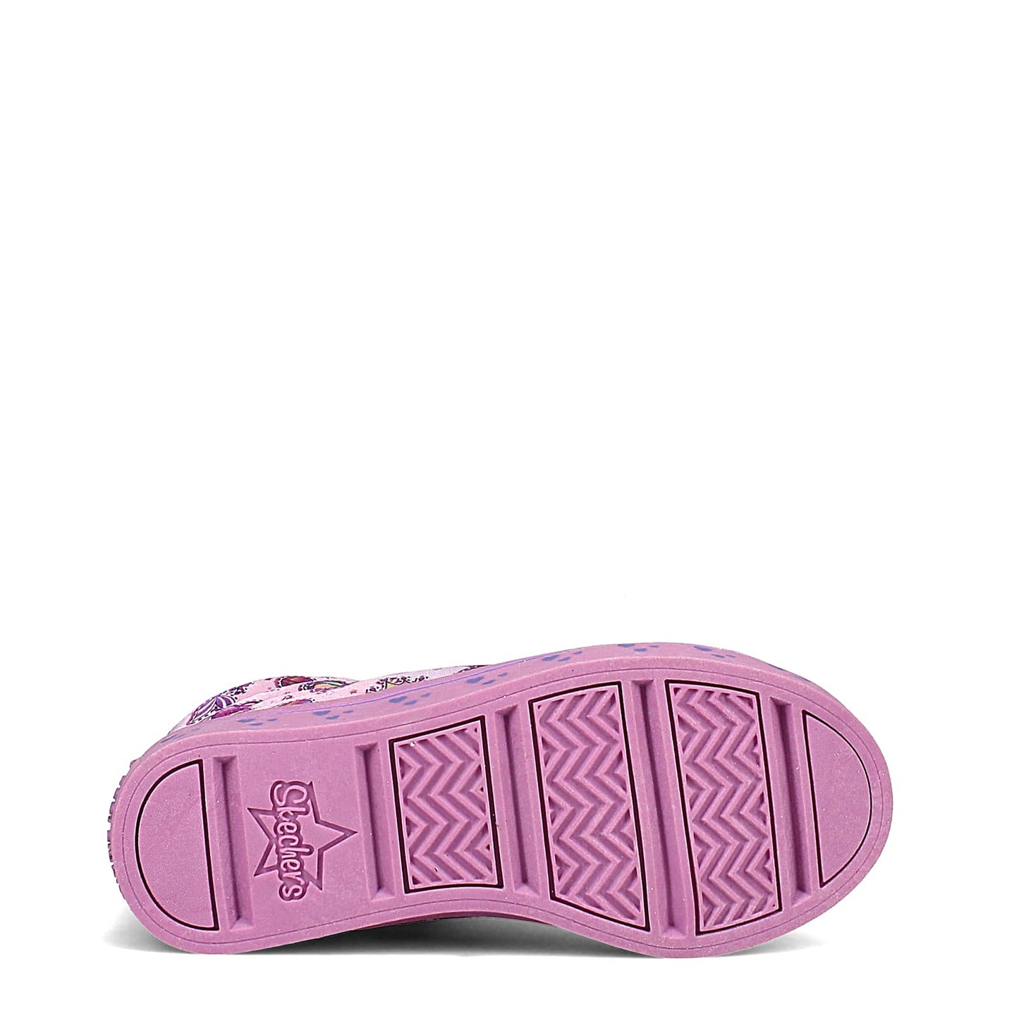 Peltz Shoes  Girl's Skechers S Lights: Twi-Lites - Mermaid Party Sneaker - Little Kid