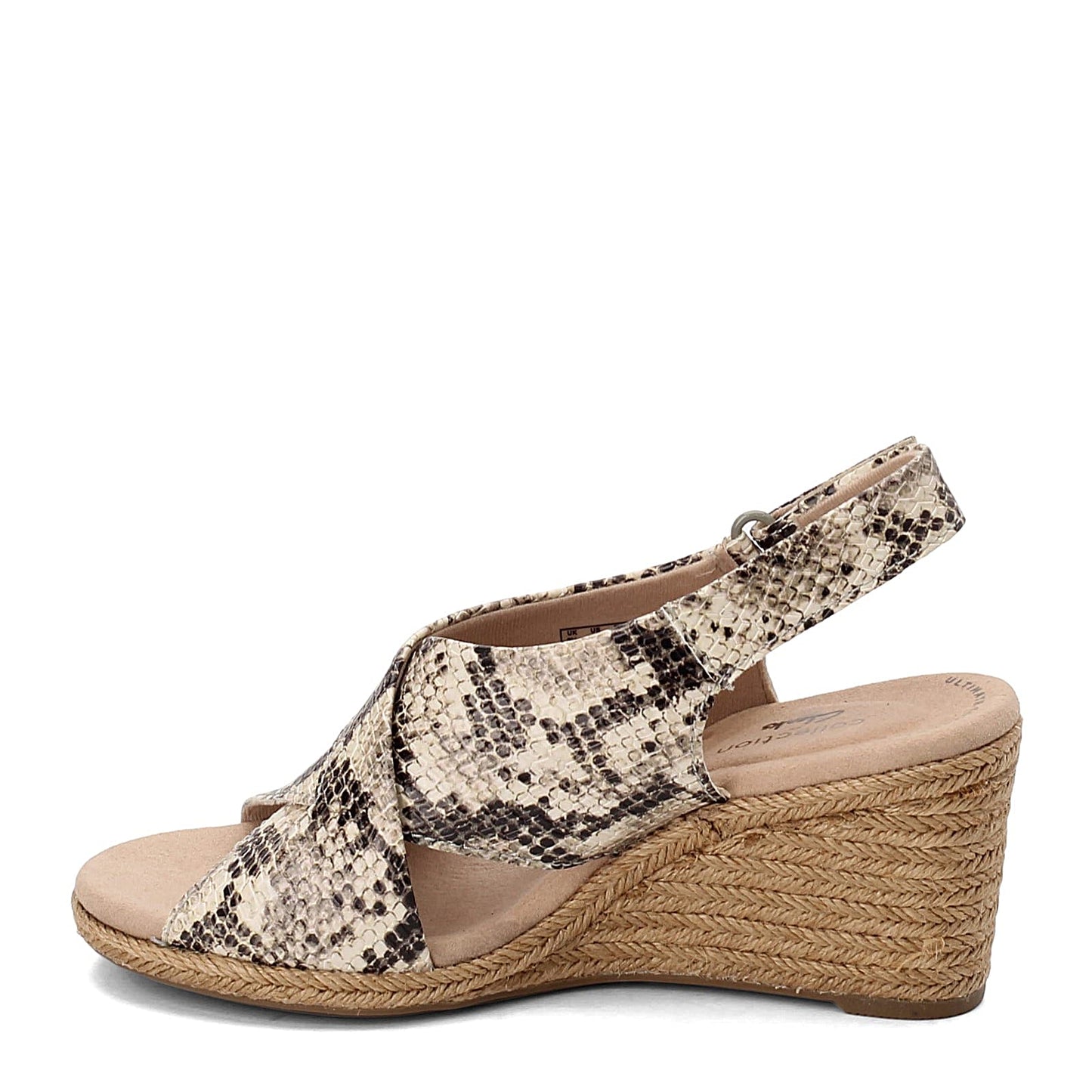 Peltz Shoes  Women's Clarks Lafley Alaine Sandal