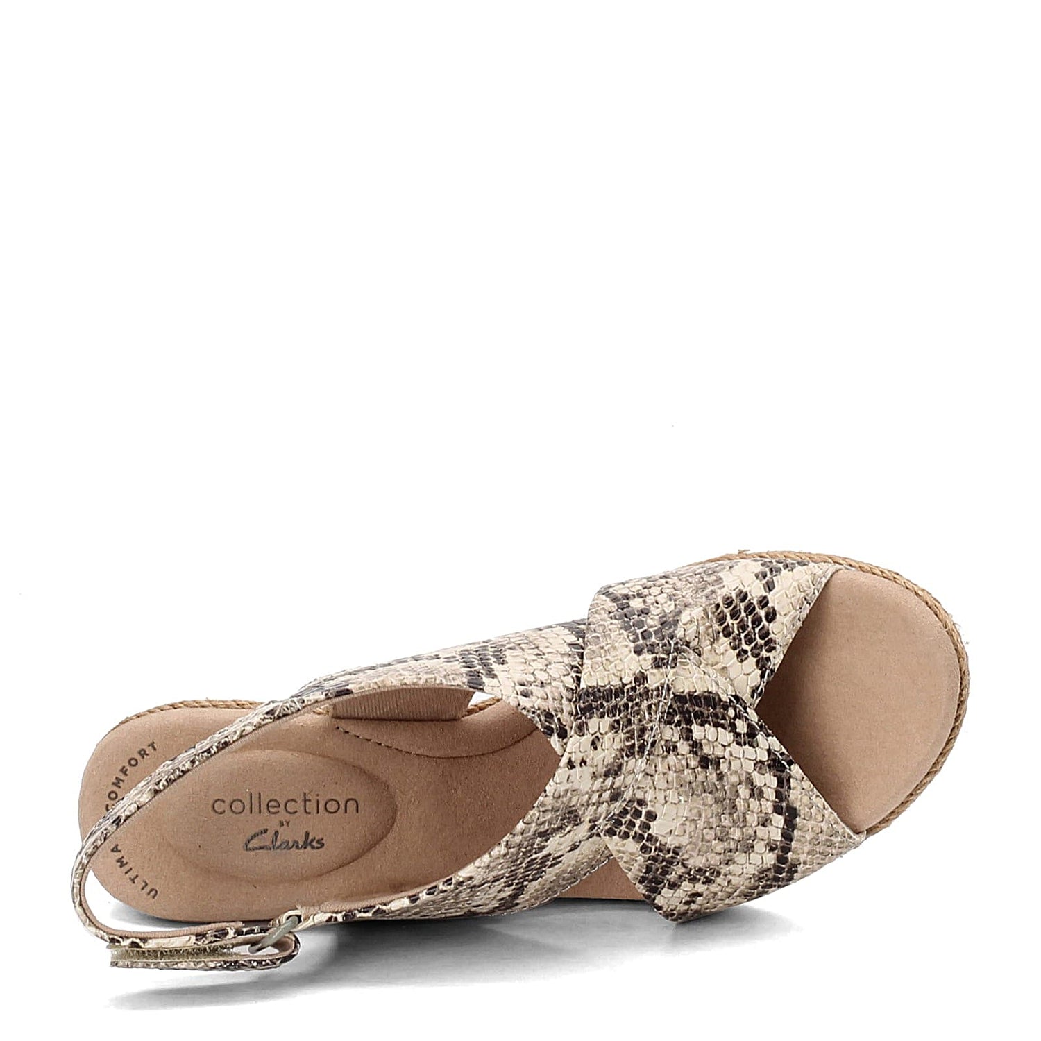 Peltz Shoes  Women's Clarks Lafley Alaine Sandal