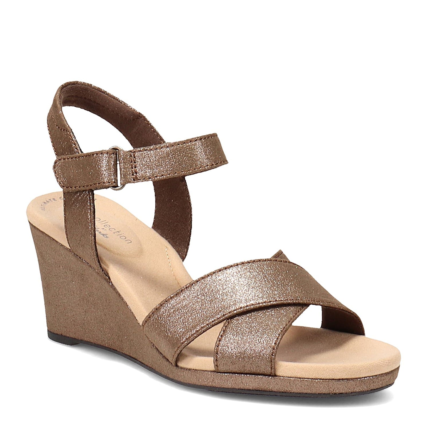 Peltz Shoes  Women's Clarks Lafley Clara Sandal