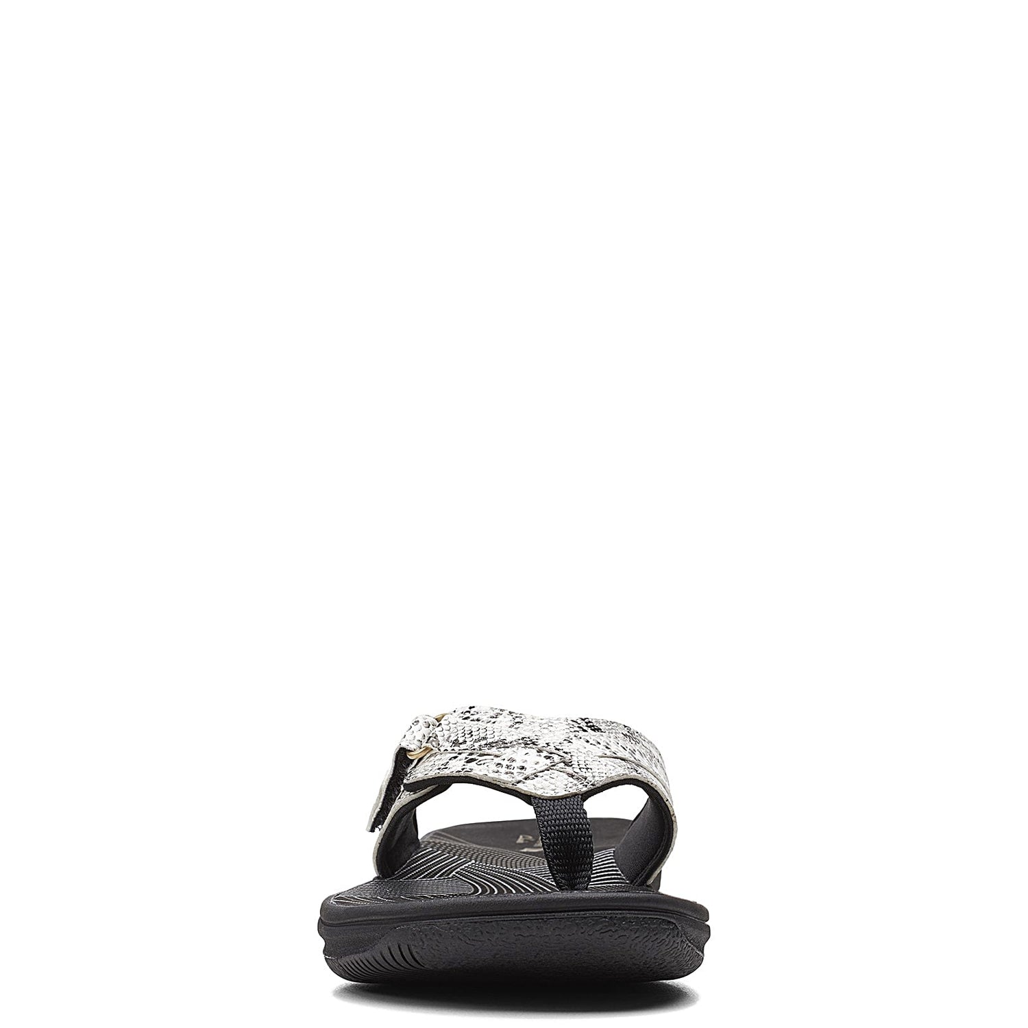 Peltz Shoes  Women's Clarks Breeze Sea Sandal