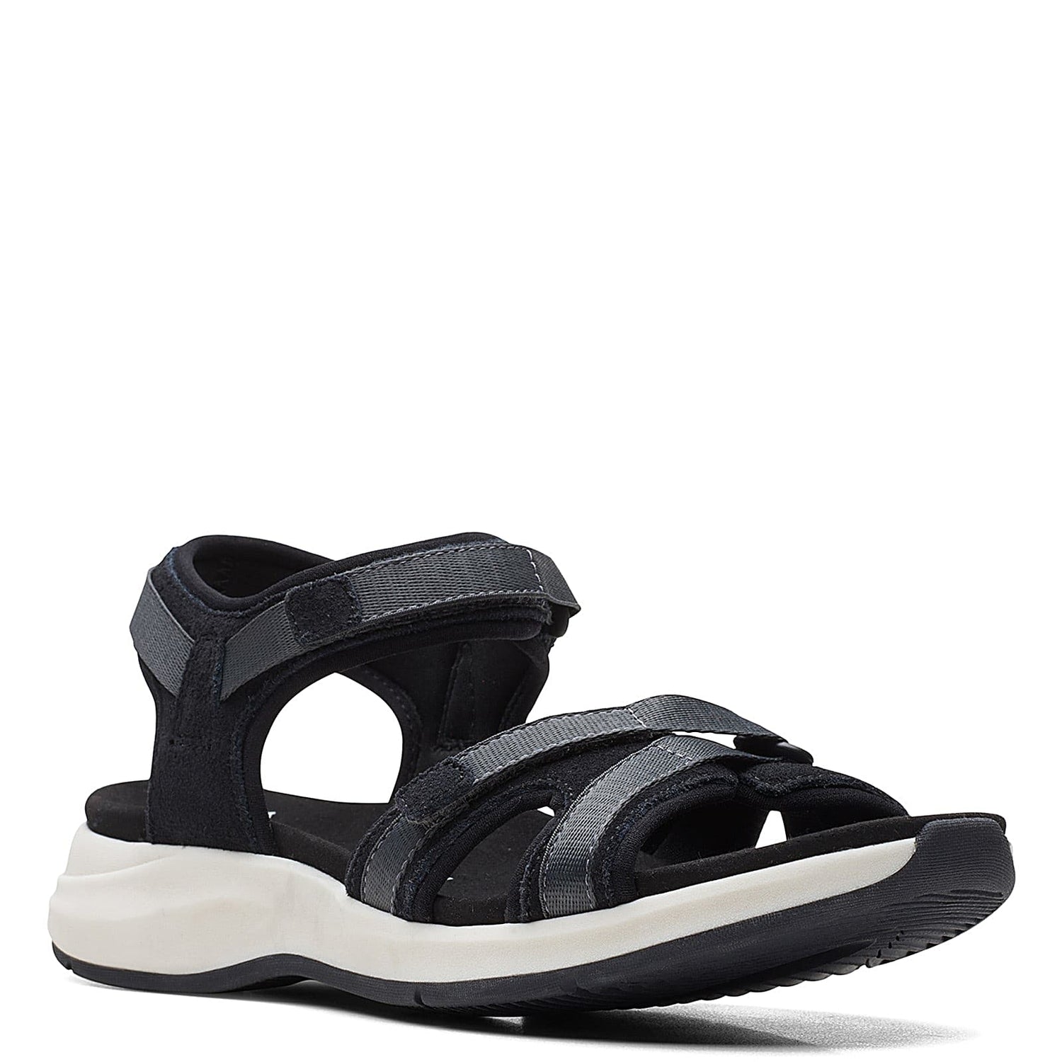 Peltz Shoes  Women's Clarks Solan Drift Sandal