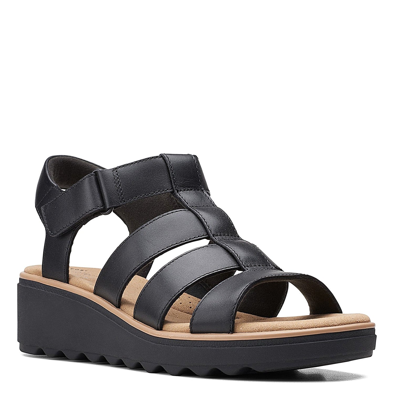Peltz Shoes  Women's Clarks Jillian Quartz Sandal