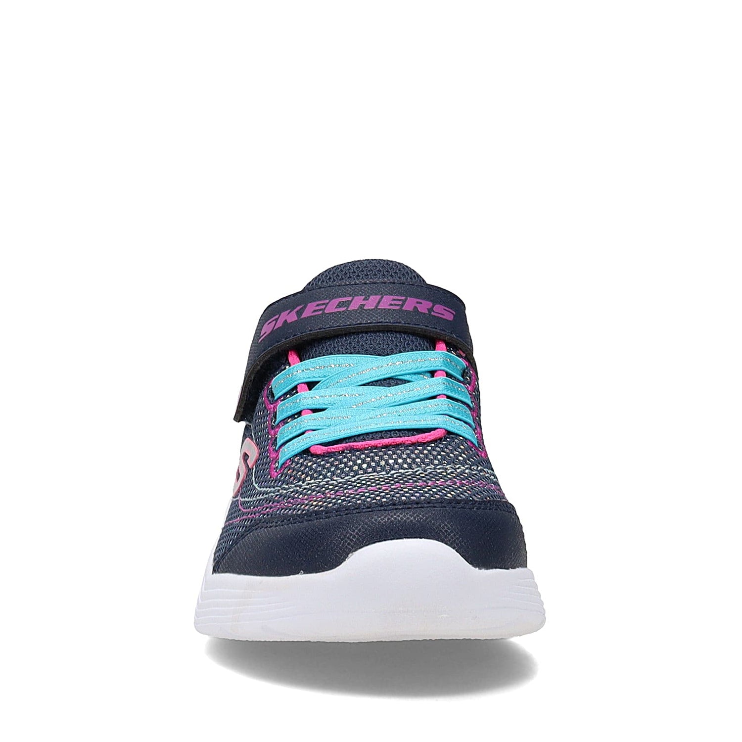 Peltz Shoes  Girl's Skechers Snap Sprints - Eternal Shine Sneaker - Little Kid