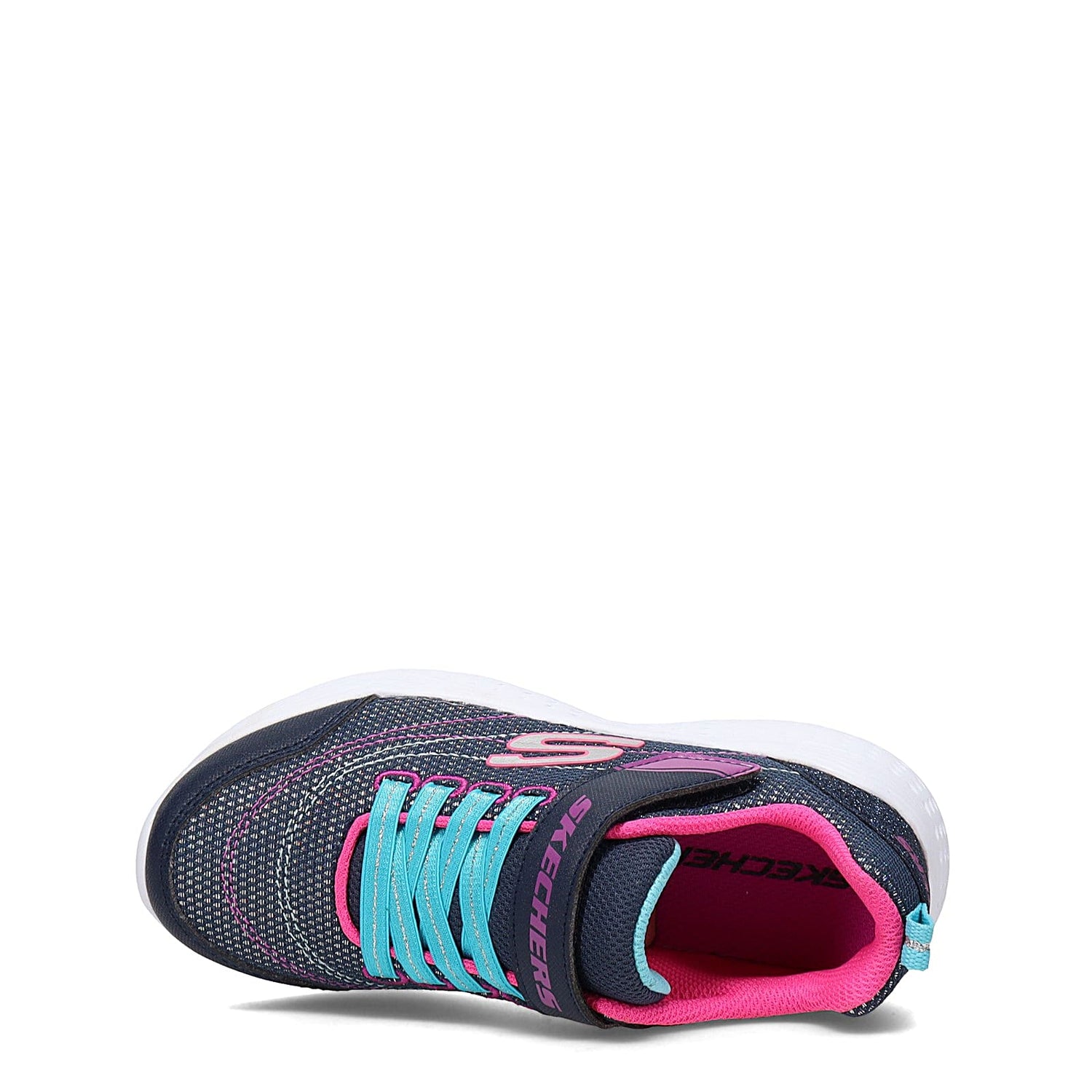 Peltz Shoes  Girl's Skechers Snap Sprints - Eternal Shine Sneaker - Little Kid