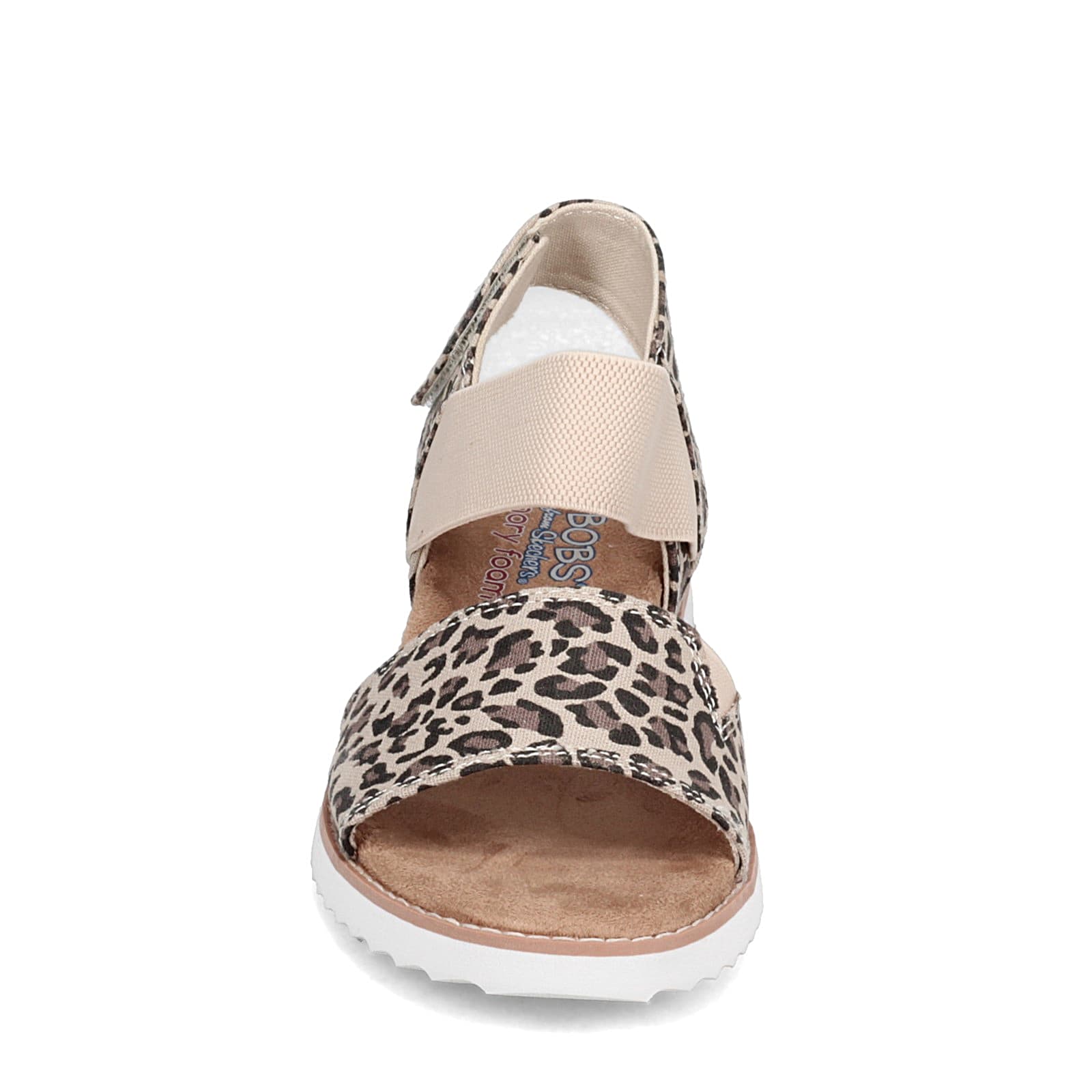 leopard skechers sandals