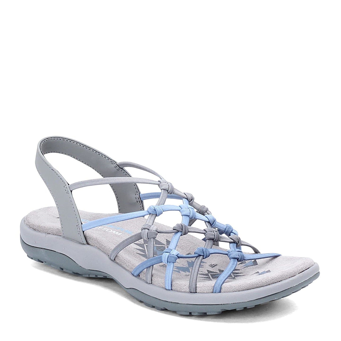 Peltz Shoes  Women's Skechers Reggae Slim -  Forget Me Knot Sandal