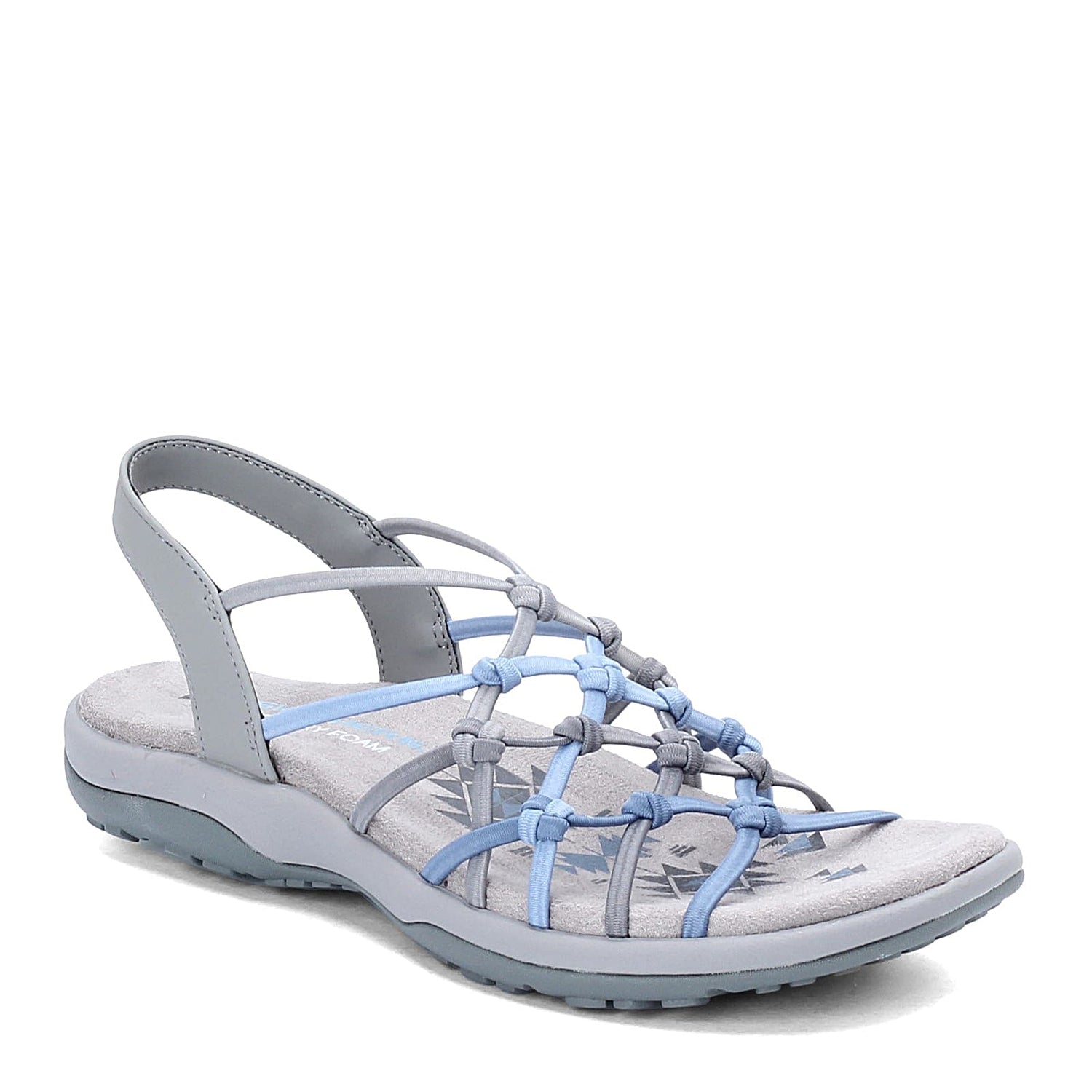 Peltz Shoes  Women's Skechers Reggae Slim -  Forget Me Knot Sandal