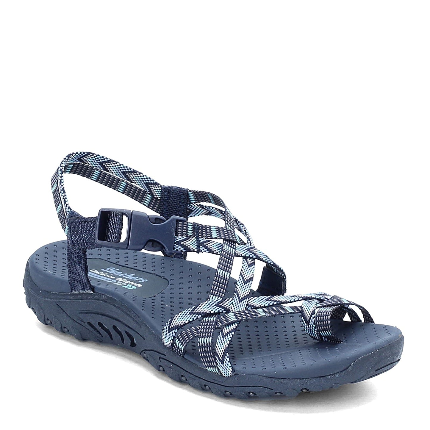 Peltz Shoes  Women's Skechers Reggae - Islander Sandals