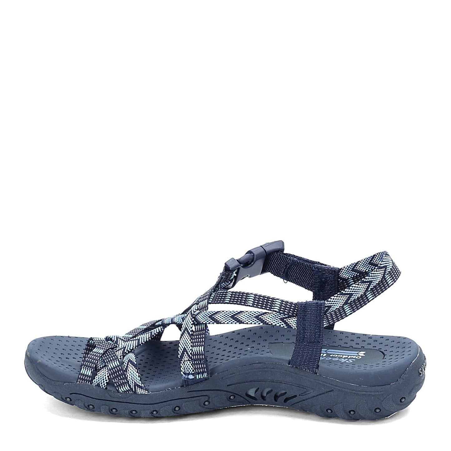 Peltz Shoes  Women's Skechers Reggae - Islander Sandals
