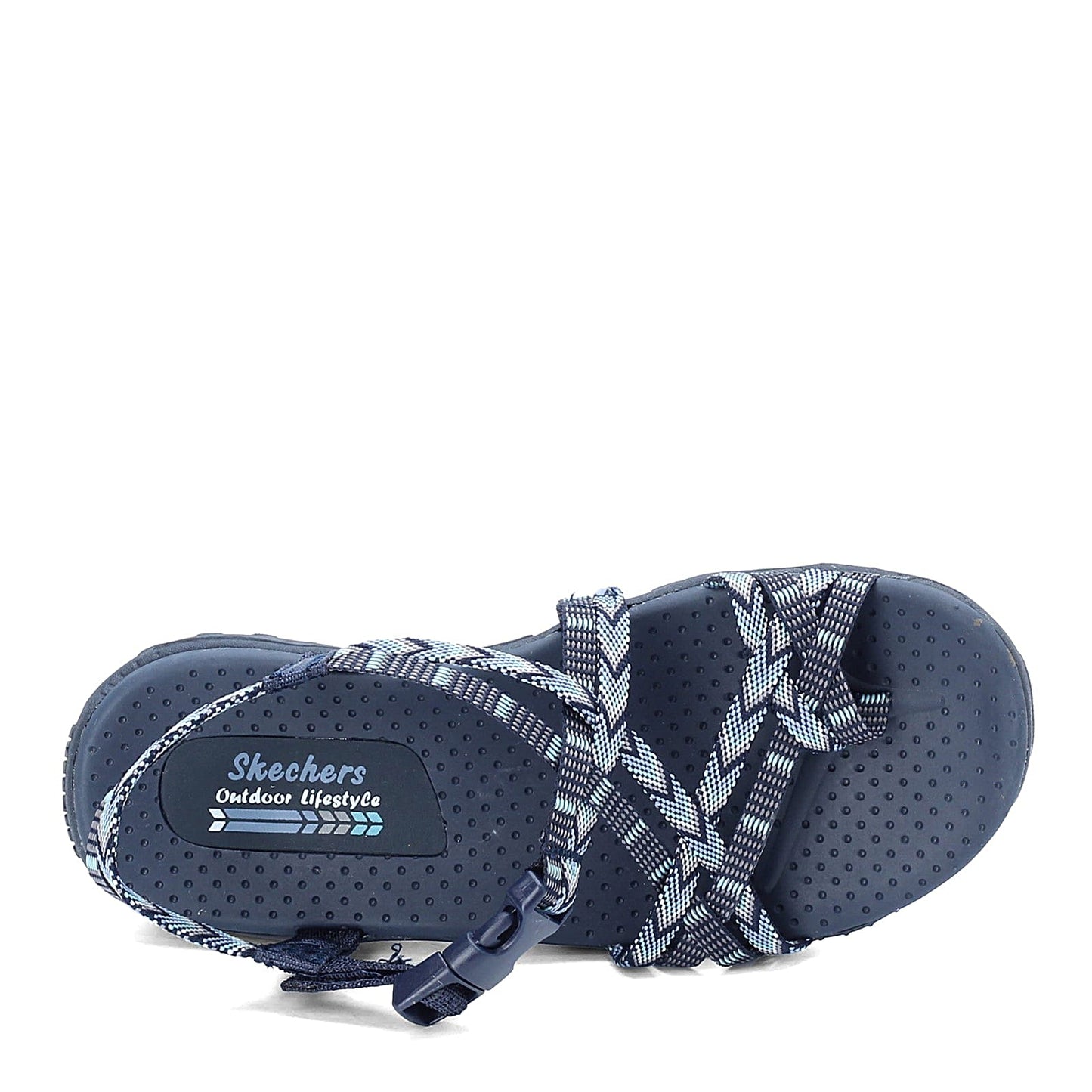Peltz Shoes  Women's Skechers Reggae - Islander Sandals