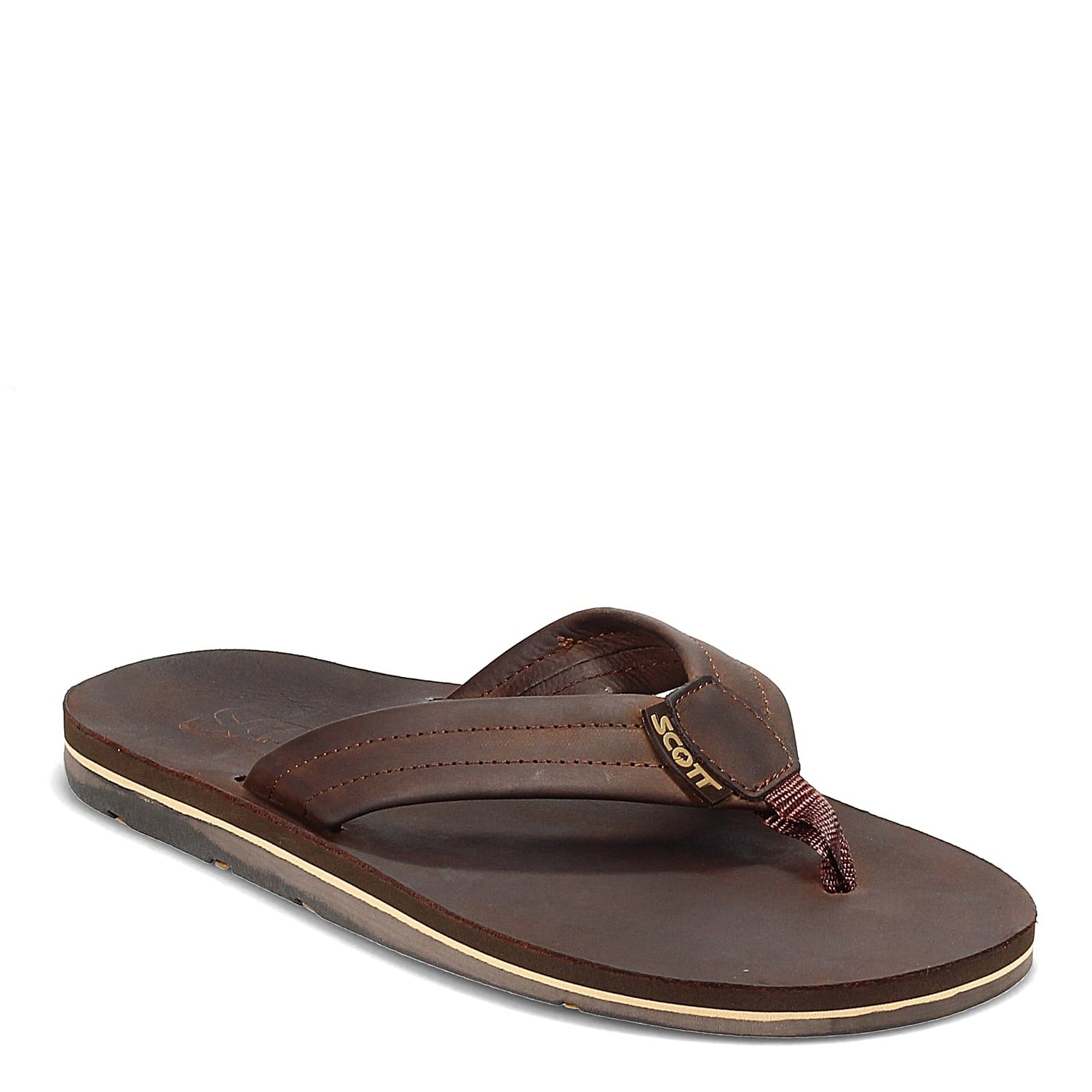 Peltz Shoes  Men's Scott Hawaii Leahi Sandal