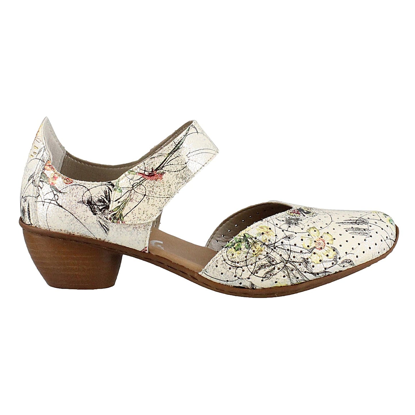 Peltz Shoes  Women's Rieker Mirjam 11 Low Heel Pumps