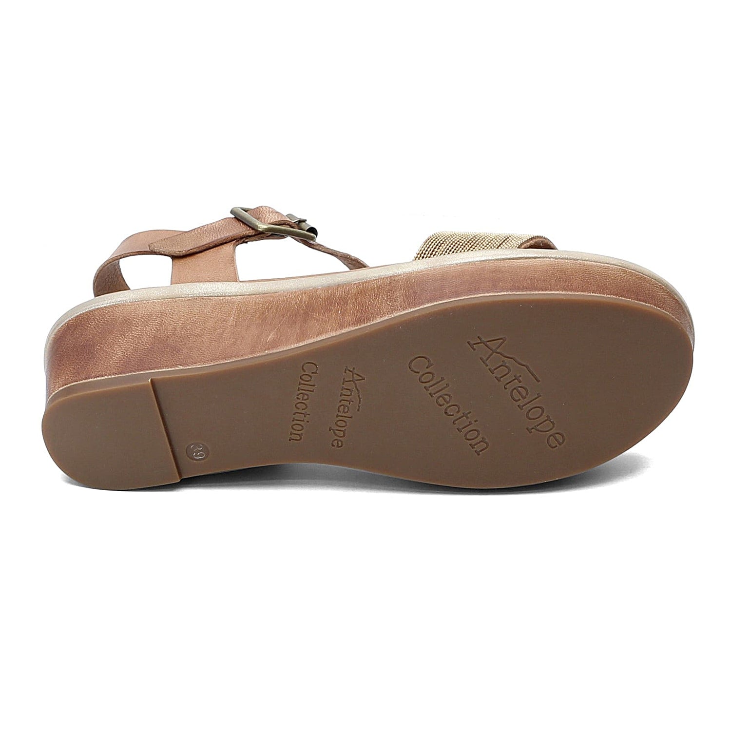 Peltz Shoes  Women's Antelope 441 Sandal