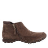 Peltz Shoes  SKECHERS WOMENS USA BIKERS ZIPPIEST ANKLE BOOTIES