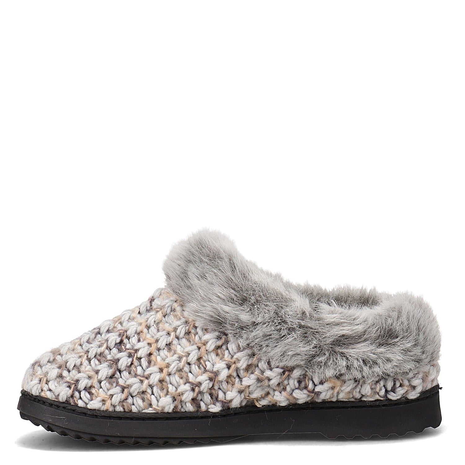Peltz Shoes  Women's Dearfoams Sweater Knit Scuff Slipper