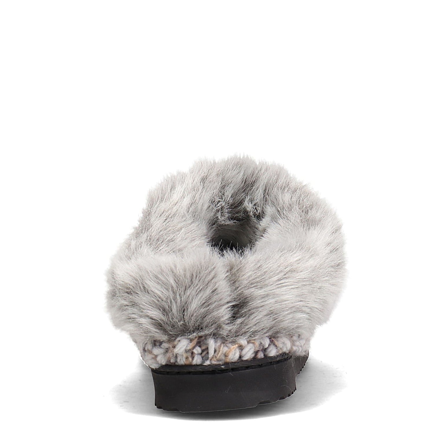 Peltz Shoes  Women's Dearfoams Sweater Knit Scuff Slipper