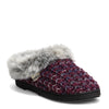 Peltz Shoes  Women's Dearfoams Sweater Knit Scuff Slipper