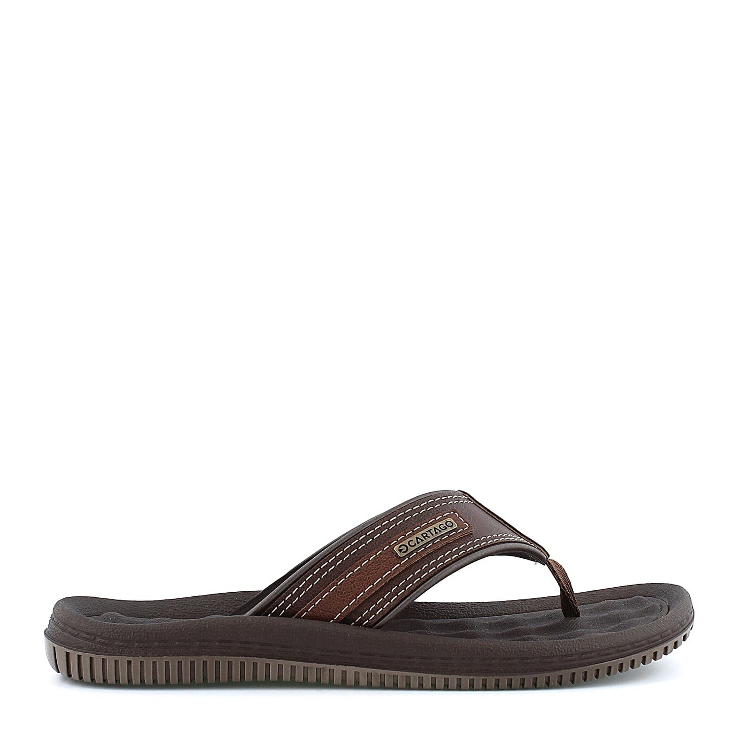 Peltz Shoes  Men's Cartago Dunas II Flip Flops