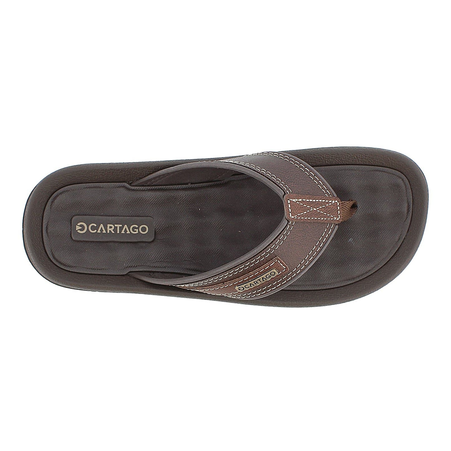 Peltz Shoes  Men's Cartago Dunas II Flip Flops